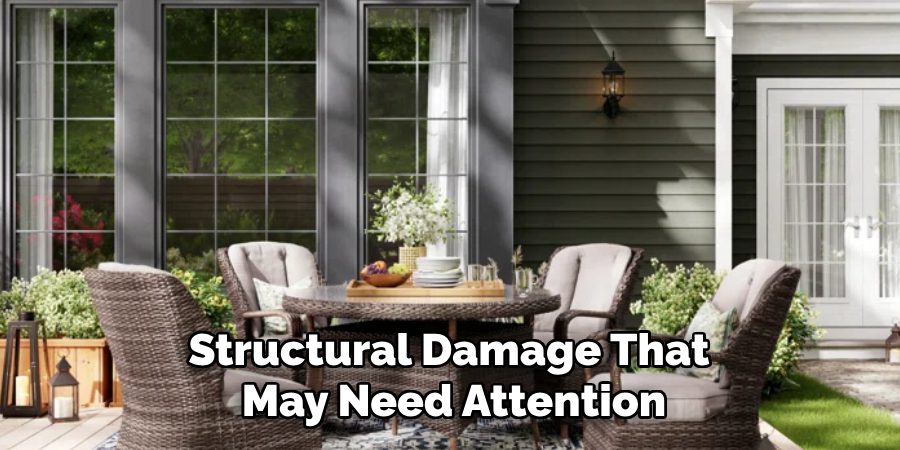 Structural Damage That
May Need Attention