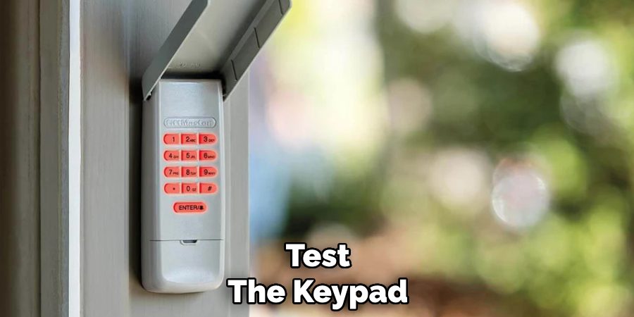 Test 
The Keypad 