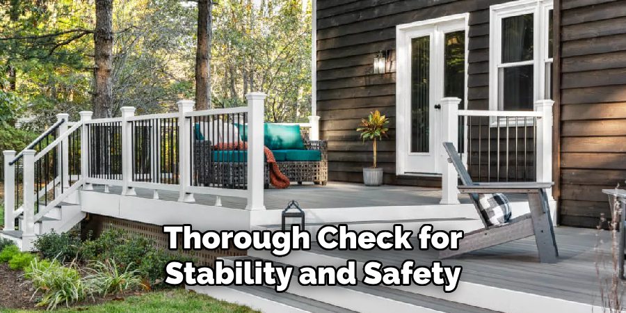 Thorough Check for
Stability and Safety