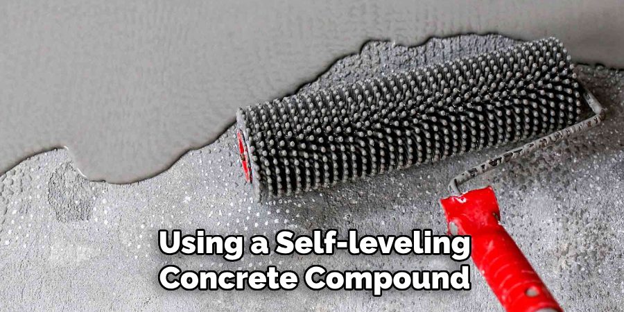 Using a Self-leveling Concrete Compound