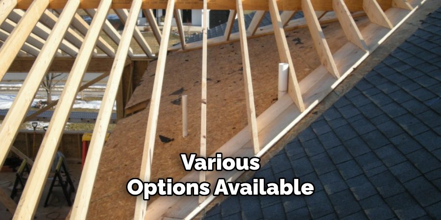 Various
Options Available
