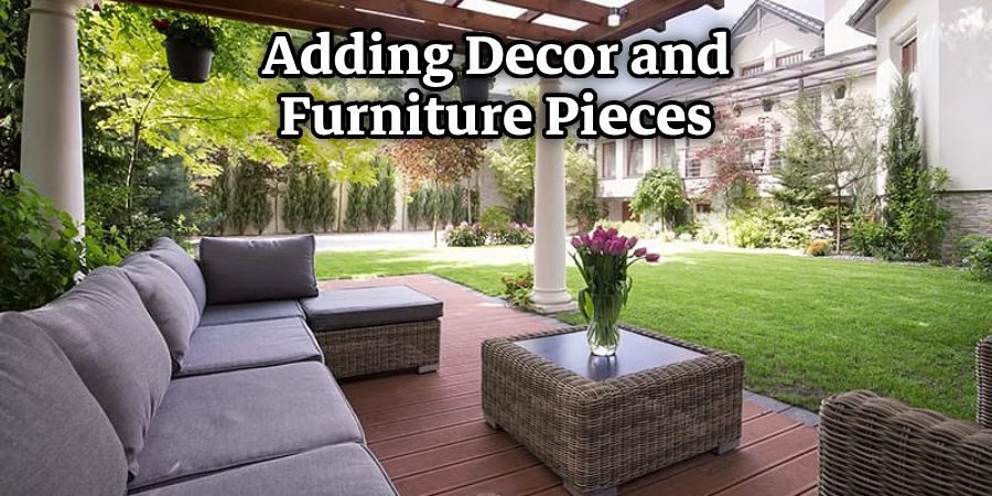 Adding Decor and Furniture Pieces