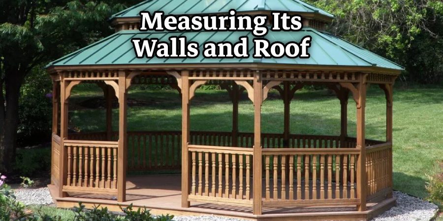 Measuring Its Walls and Roof