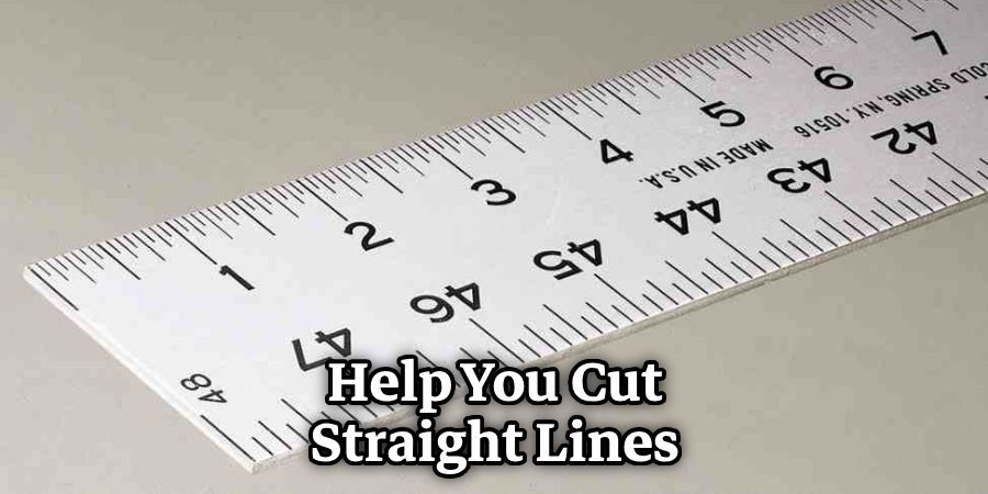 Help You Cut Straight Lines