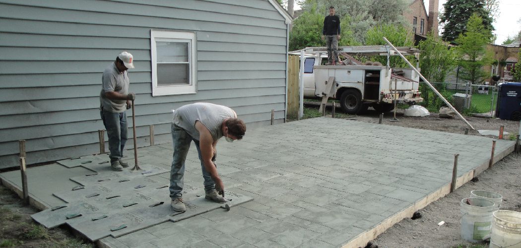 How to Add Drainage to the Concrete Patio