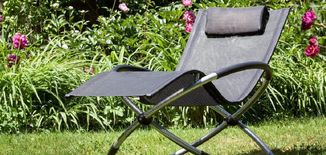 How to Replace Patio Chair Slings