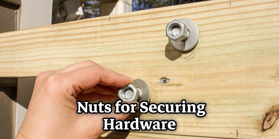  Nuts for Securing Hardware