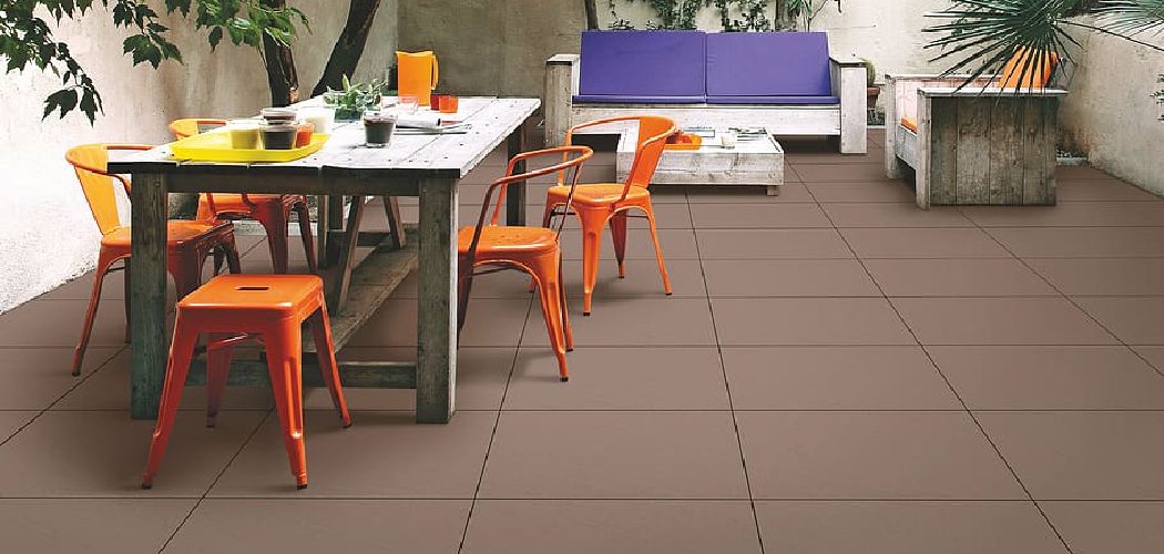 How to Clean Outdoor Patio Tiles