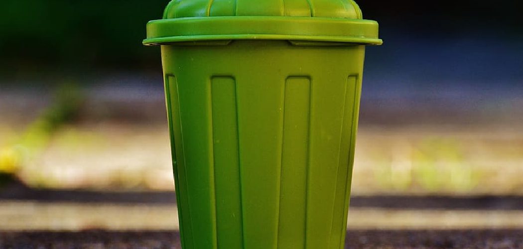 How to Make Irish Trash Can