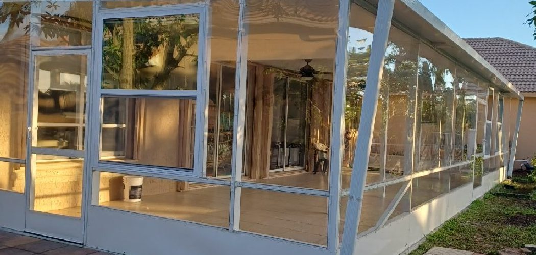How to Attach a Patio Roof to an Existing House