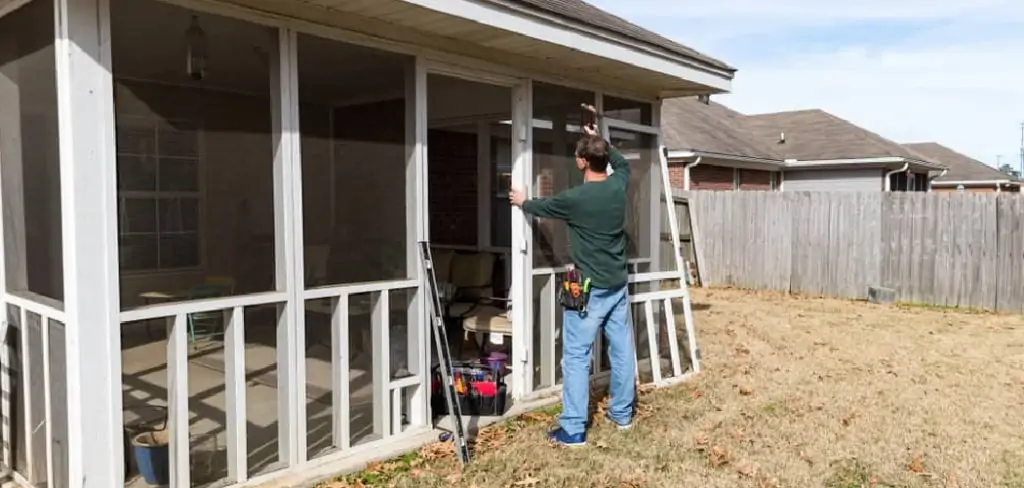 How to Winterize a Porch