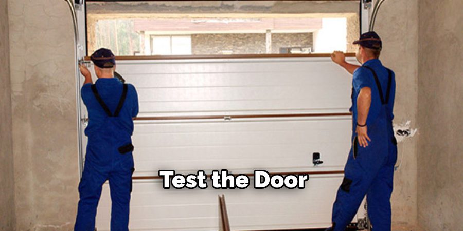 Test the Door